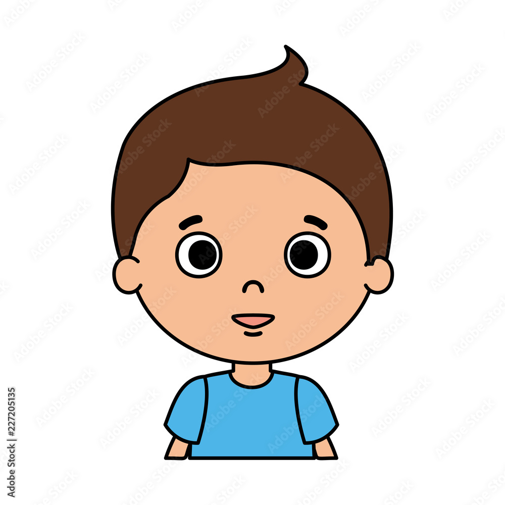 cute little boy character