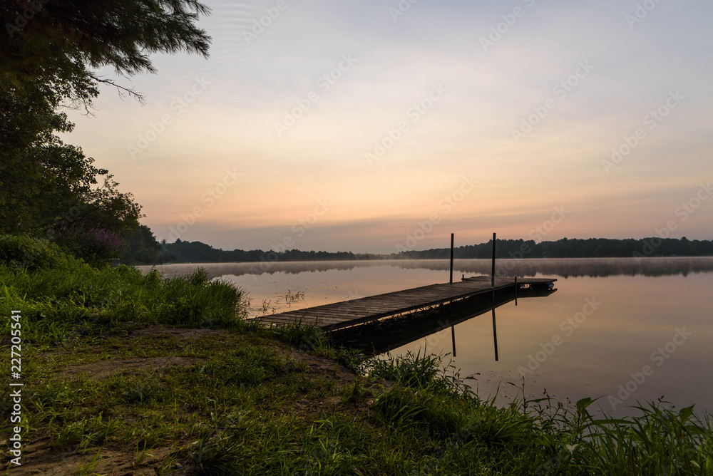 Lakeside dawn