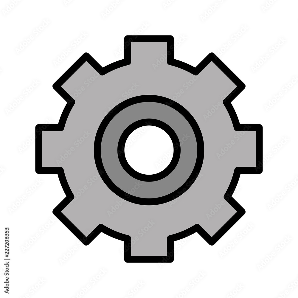 gear machinery isolated icon gear machinery isolated icon