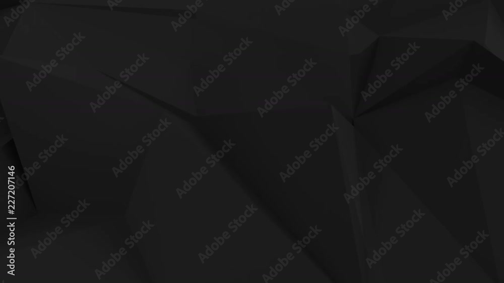 Black abstract looping animation backround