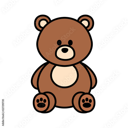 cute bear teddy icon