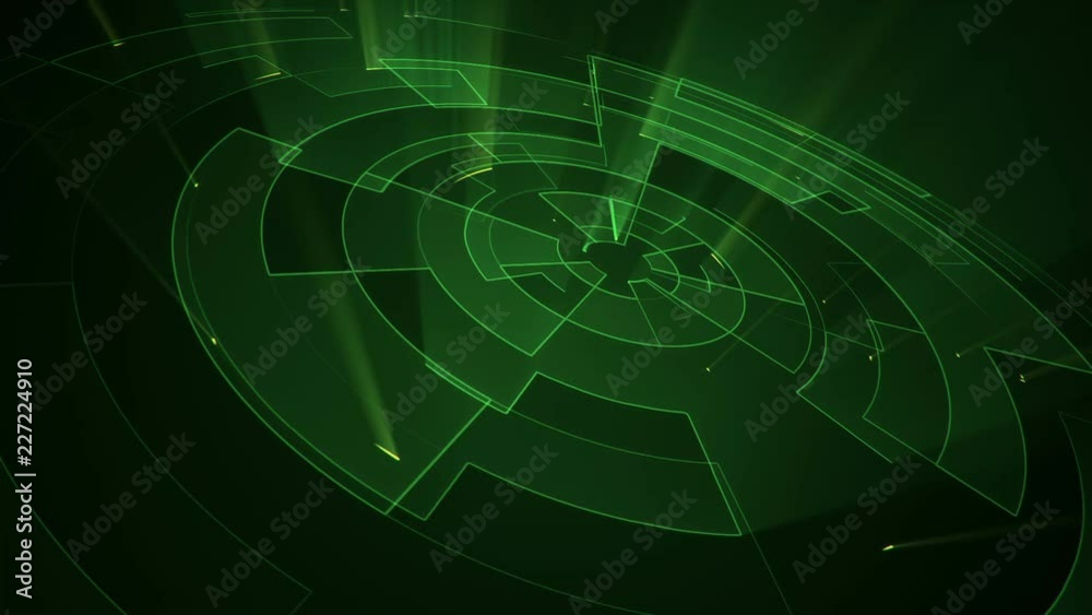 Abstract technologic background with stripes and particles. Animation of circuit electric signal with light shine. Animation of seamless loop. Abstract technologic background with stripes and particles. Animation of circuit electric signal with light shine. Animation of seamless loop.