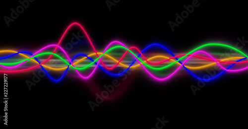 Fotografie ondes son fréquence audio musique