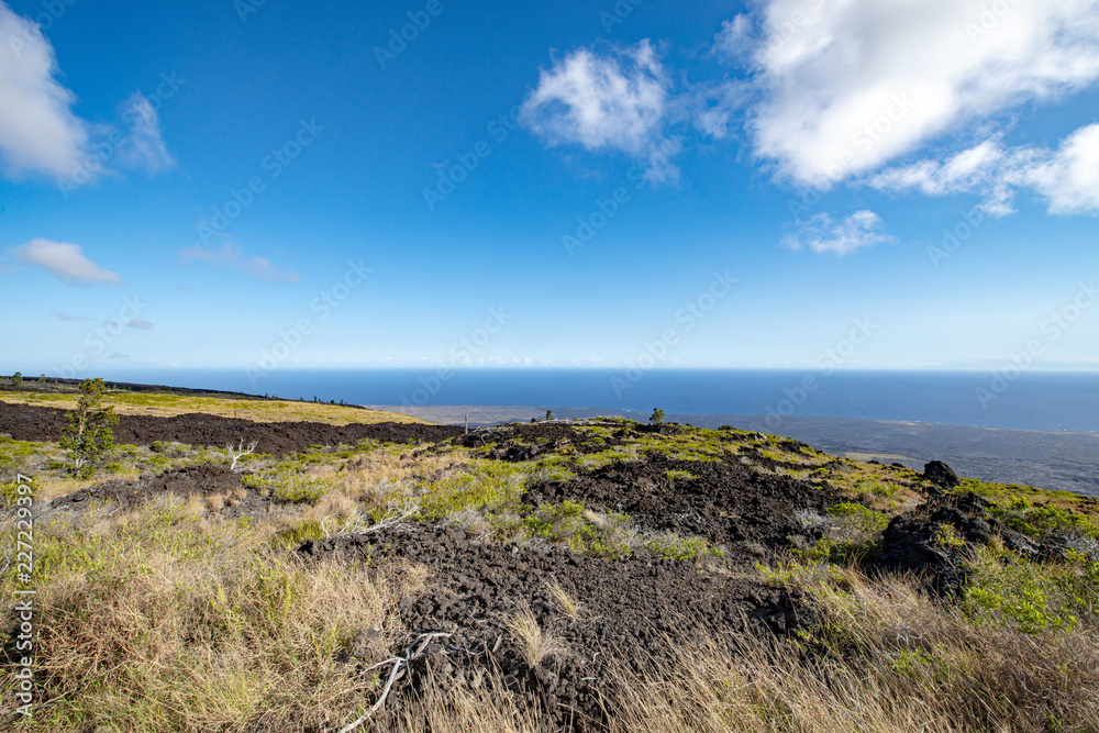 Kealakomo, volcano,Big Island Hawaii