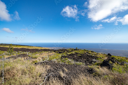 Kealakomo  volcano Big Island Hawaii