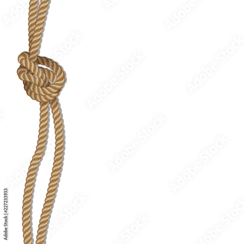 sea knot of rope
