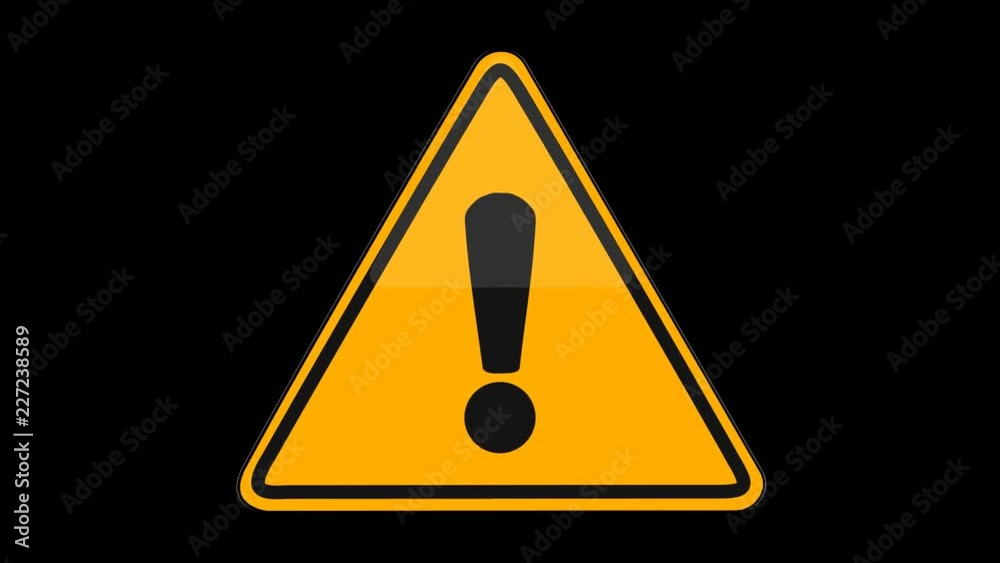 Symbol Warning Universal Yellow Sign Alpha Channel Symbol Warning Universal Yellow Sign Alpha Channel