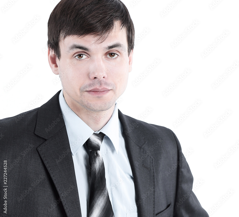 portrait of young businessman in a business suit portrait of young businessman in a business suit