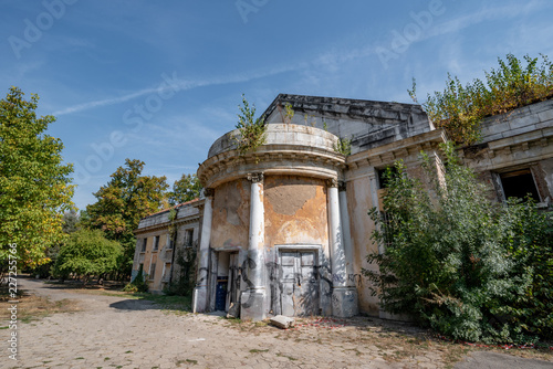 Abandoned public mineral bath in Sofia,Bulgaria. © popovj2