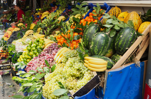 fresh vegetables at the market