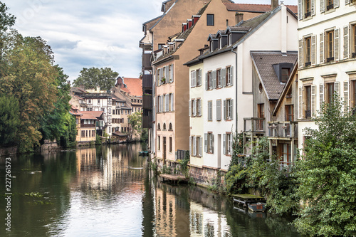 La Petite France in Strasbourg  Alsace  France