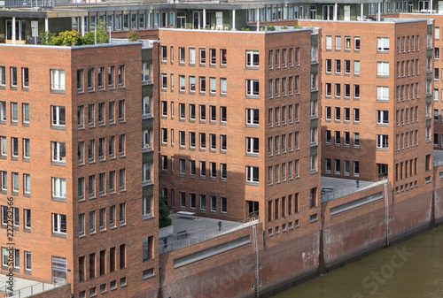 Speicherstadt - warehouse district in Hamburg, Germany photo