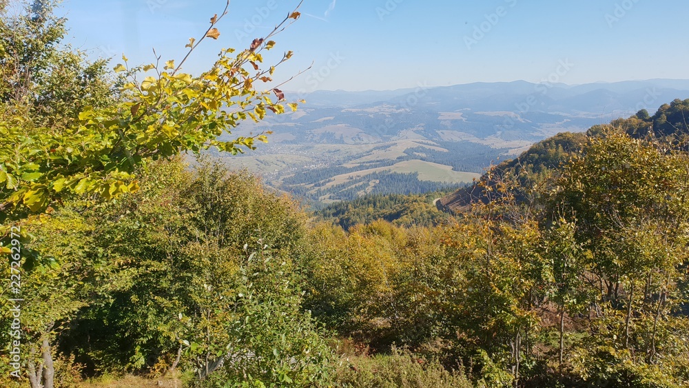 autumn in the mountains