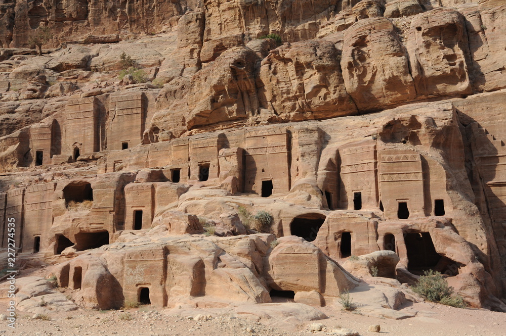 magnificent tombs in the ancient city of Petra. Indeed, they are among the most fantastic tomb facades in the world.