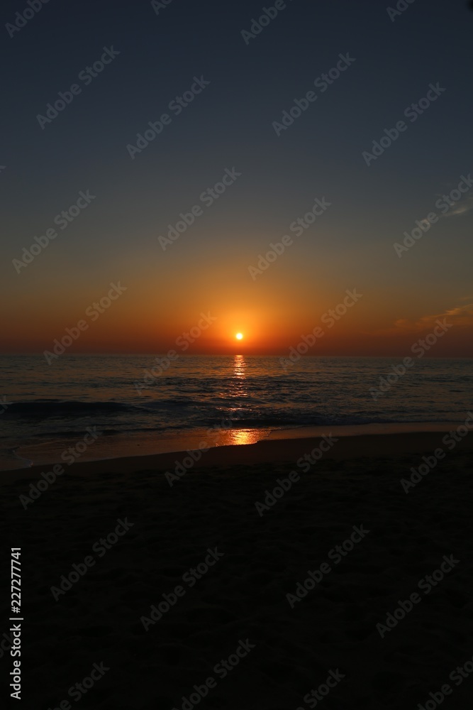 Sonnenuntergang in Zahara de los Atunes Sonnenuntergang in Zahara de los Atunes