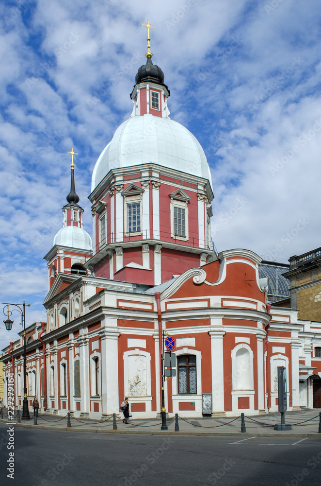 Obraz premium St. Petersburg, Church of Panteleimon the healer