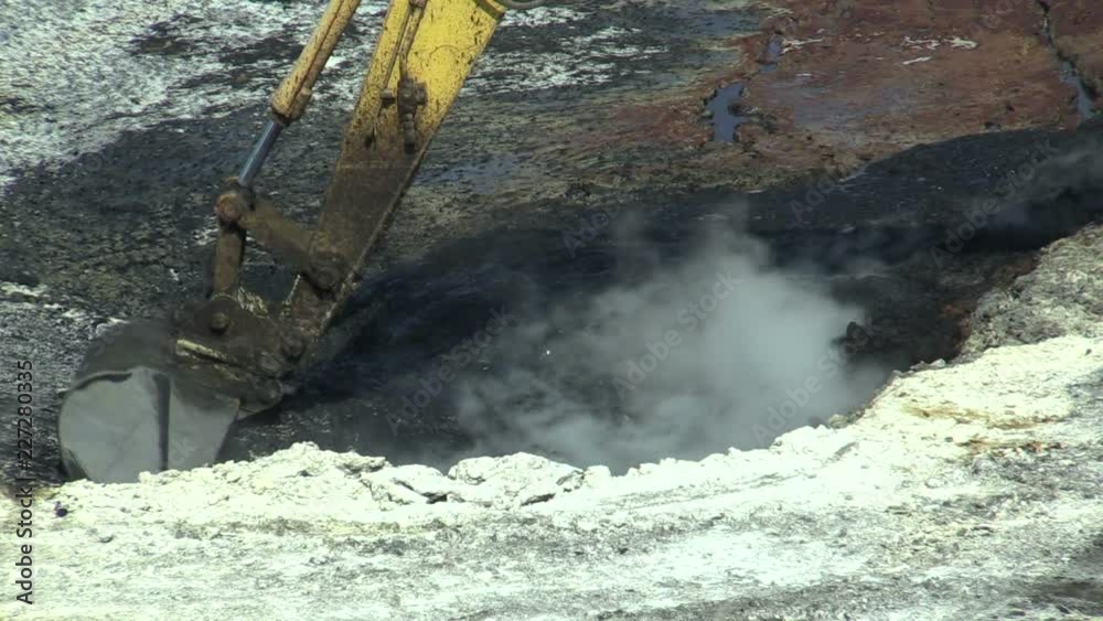 Liquidation of remediation of landfills waste of oil and toxic