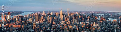 Fototapeta Naklejka Na Ścianę i Meble -  Manhattan Skyline Panorama, New York City, USA