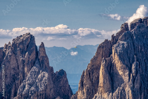 Dolomites paragliding