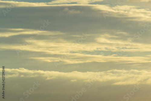 Fototapeta Naklejka Na Ścianę i Meble -   Blue sky with white clouds in the morning.