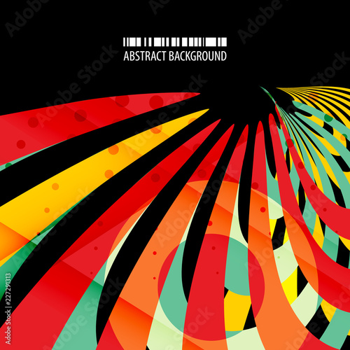 Geometric colorful abstract background