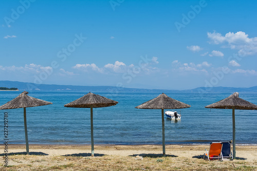 a beautiful beach in the Aegean Sea