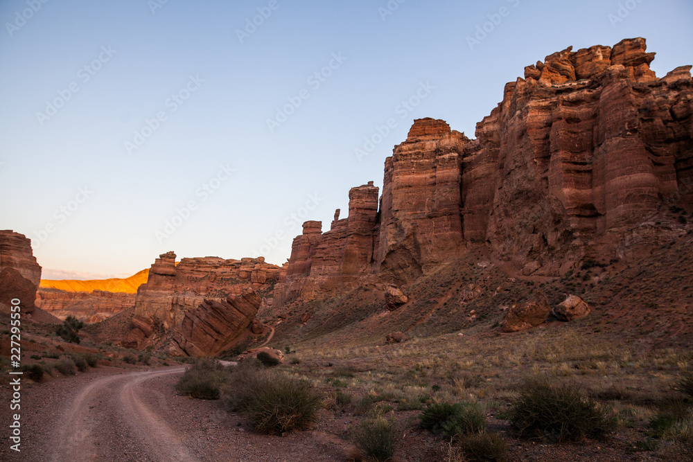 Fototapeta premium Charyn Canyon in Kazakhstan