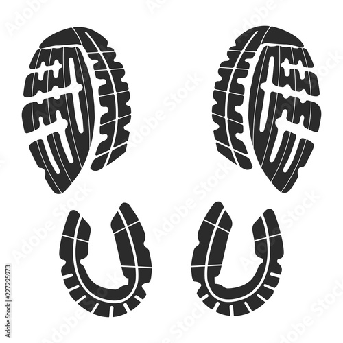 Imprint soles shoes - sneakers