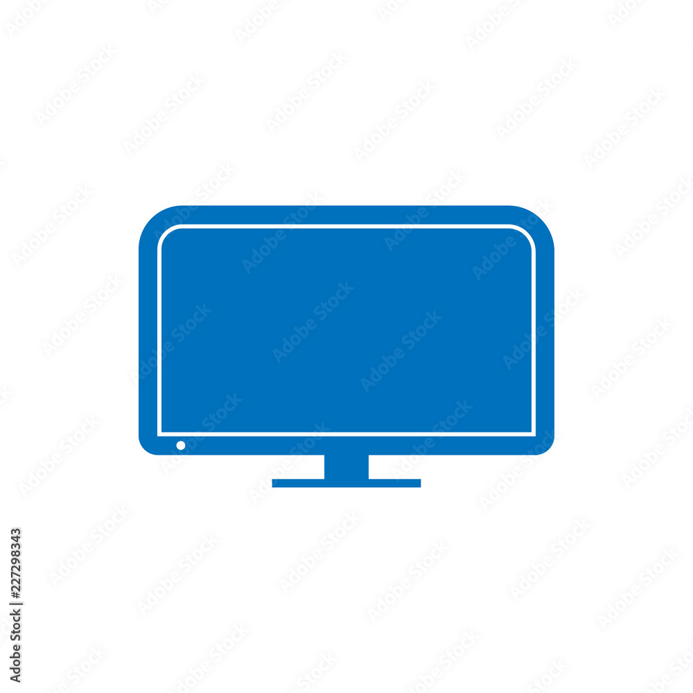 motior lcd display on white background, vector illustration. motior lcd display on white background, vector illustration.