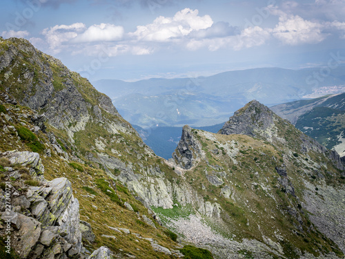 Amazing ridge shapes in Malyovitsa mountain peak, Rila, Bulgaria © Ooriya