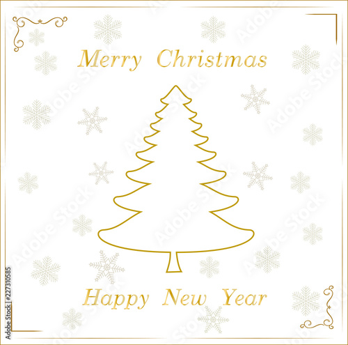 Christmas tree background