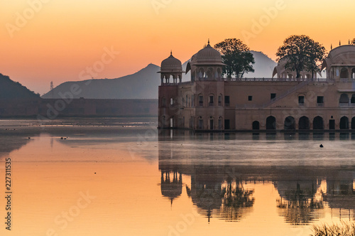 Jal Mahal Lake Palace - Jaipur, Rajasthan, India photo