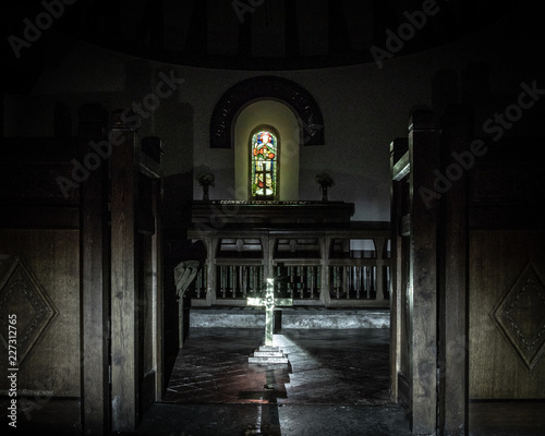 Wythburn Church at Night