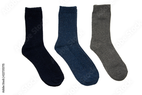 socks isolated on white background