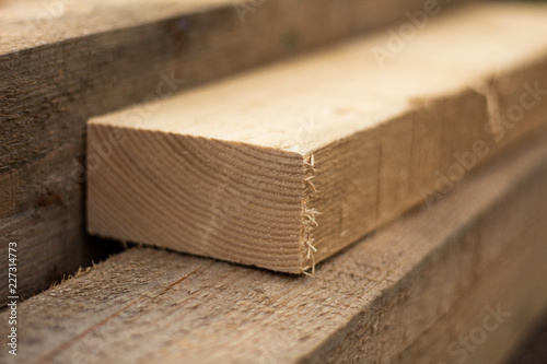 Fototapeta Naklejka Na Ścianę i Meble -  Wood timber construction material 