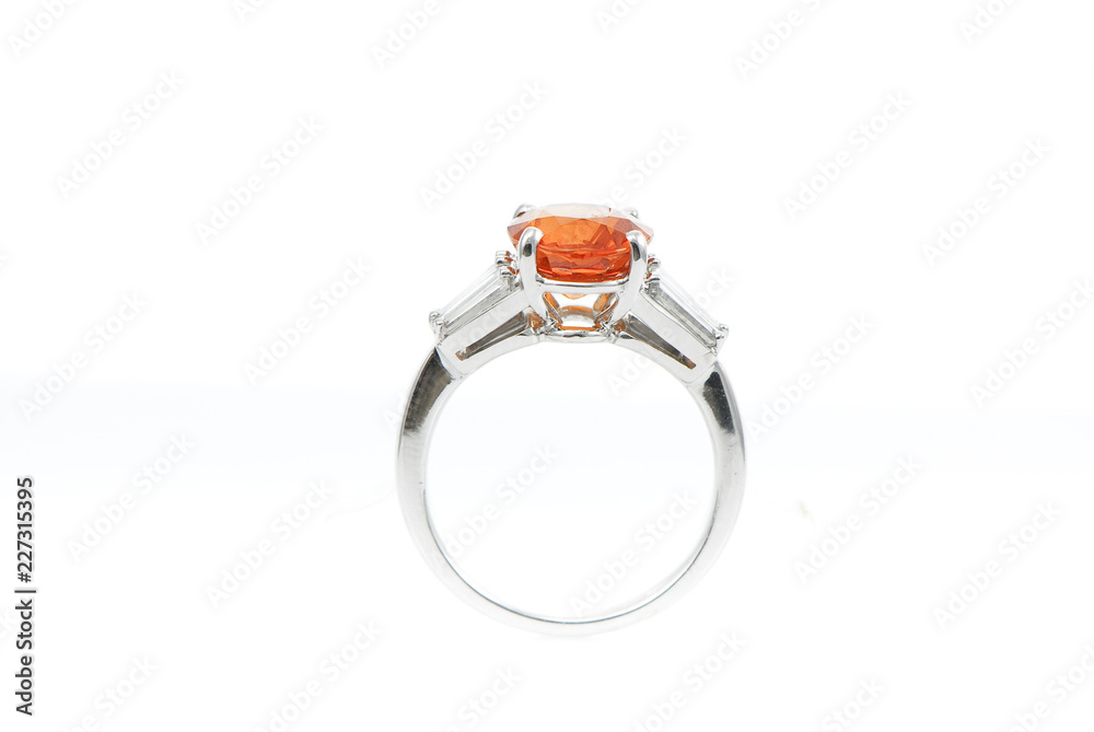 luxury jewelry on white background luxury jewelry on white background