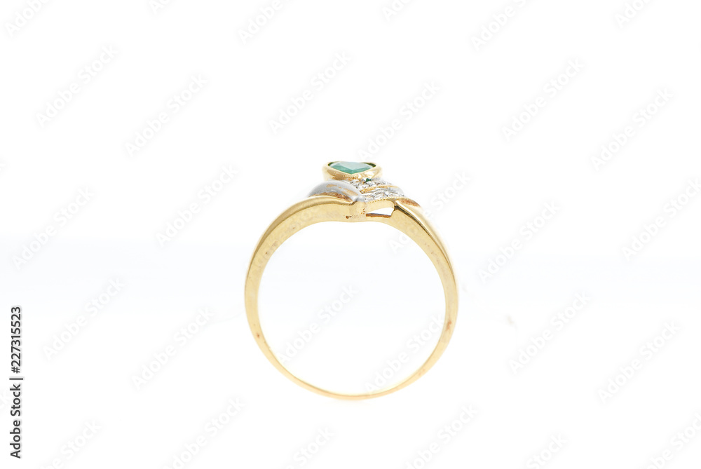 luxury jewelry on white background luxury jewelry on white background