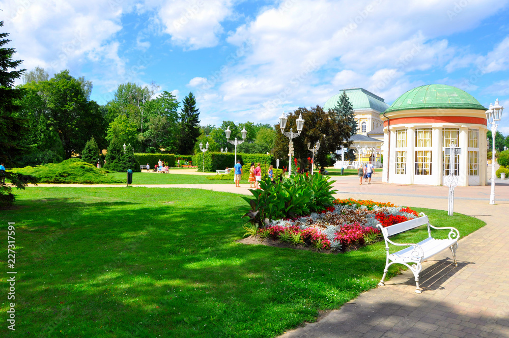 a place in Frantiskovy Lazne with beautiful weather