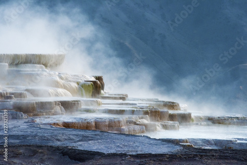 Принти на полотні Mammoth Hot Springs Travertine Terrace 4