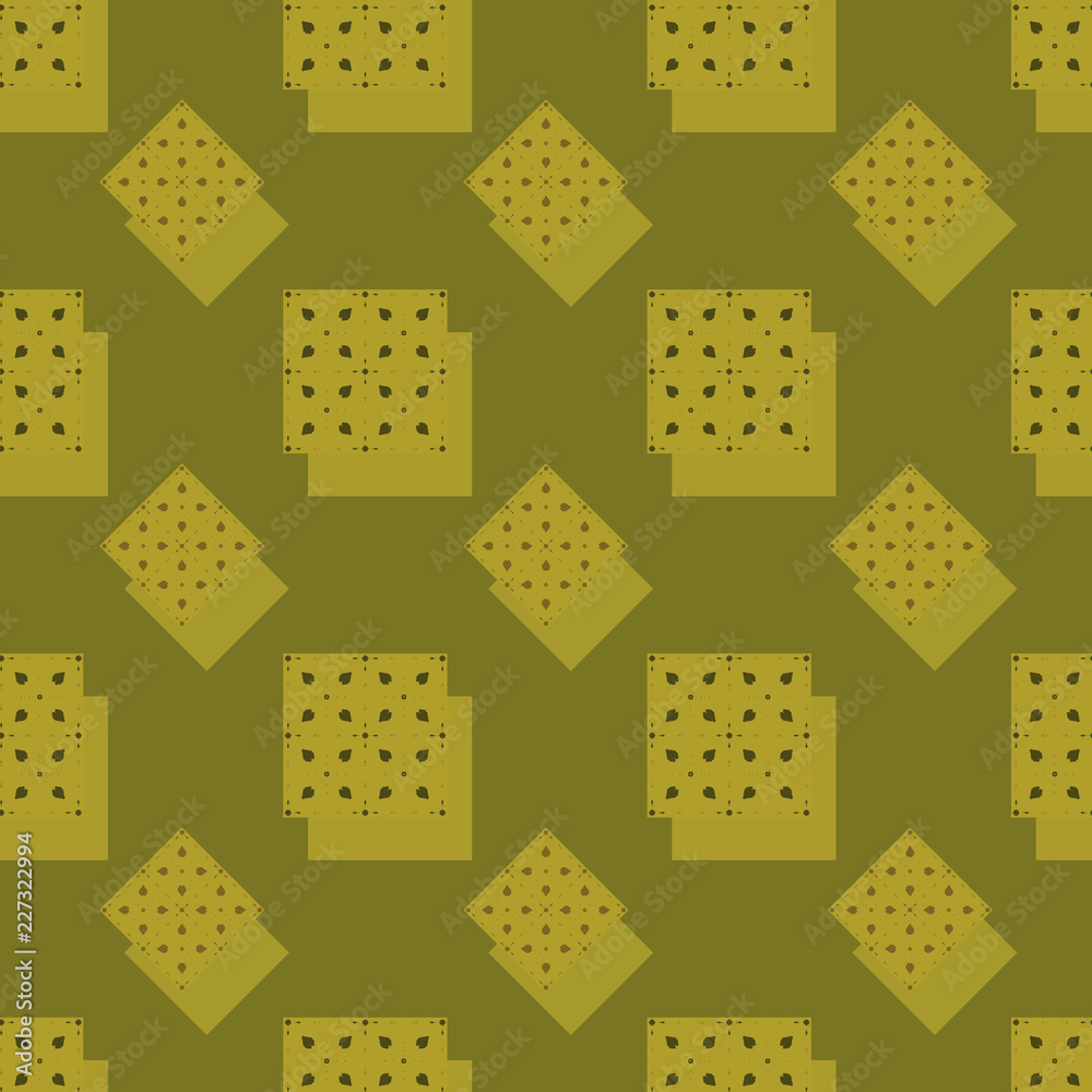 Seamless background pattern with colored varied squares. Seamless background pattern with colored varied squares.