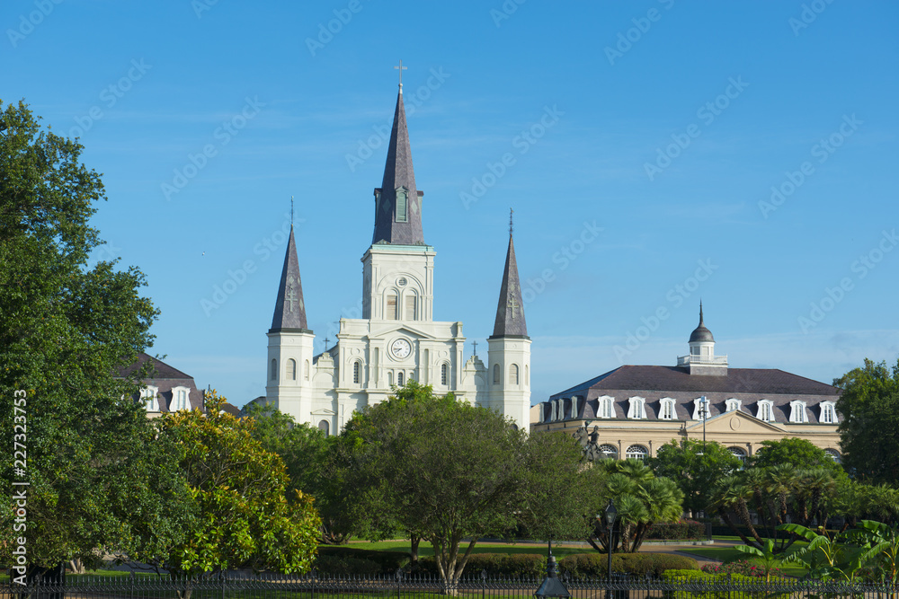 St. Louis Cathedral at French Quarter in New Orleans, Louisiana, USA. St. Louis Cathedral at French Quarter in New Orleans, Louisiana, USA.