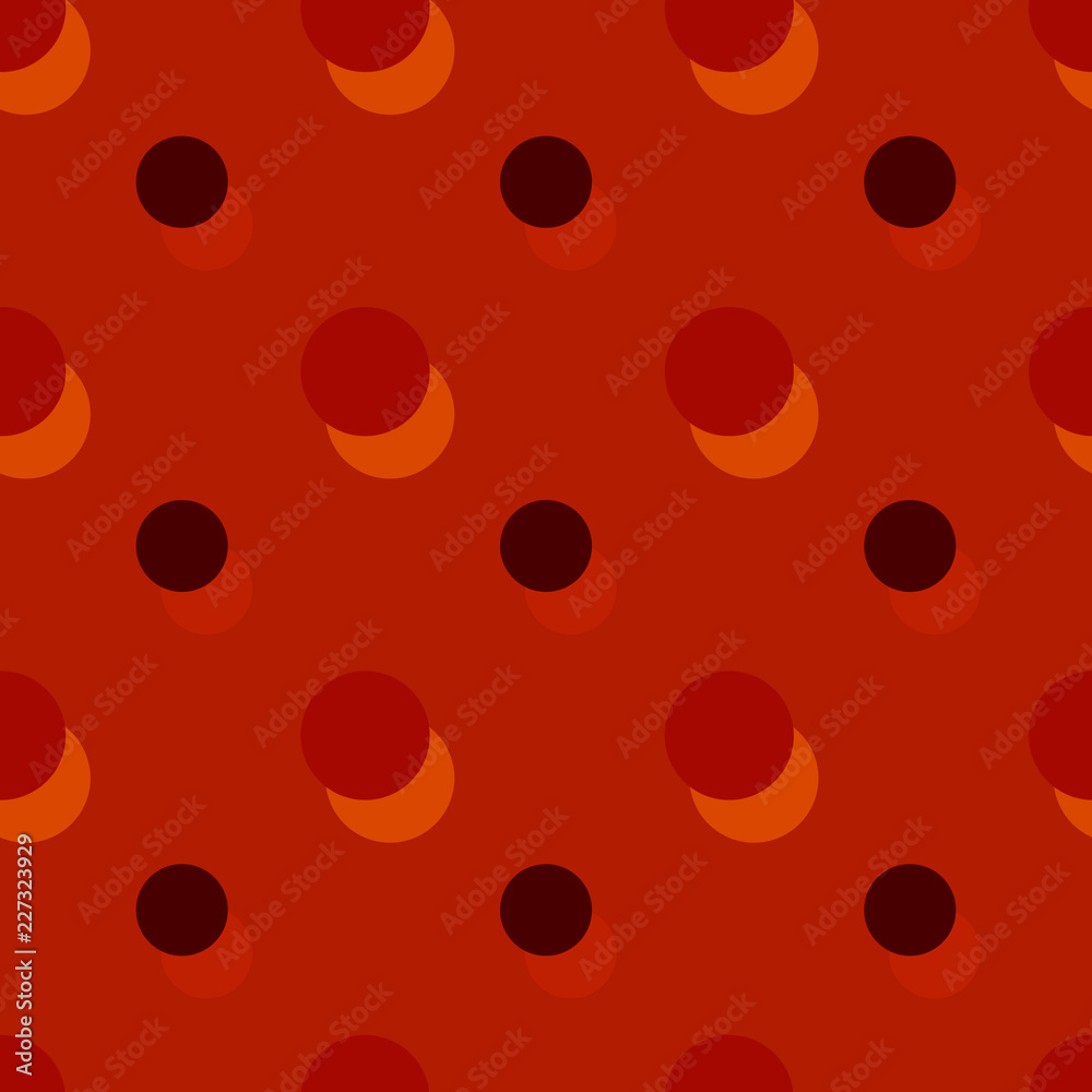 Seamless background pattern with various colored circles. Seamless background pattern with various colored circles.