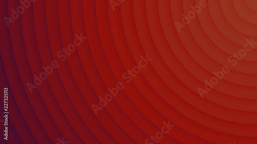 Background with circles in a paper style. With a variety of colors.