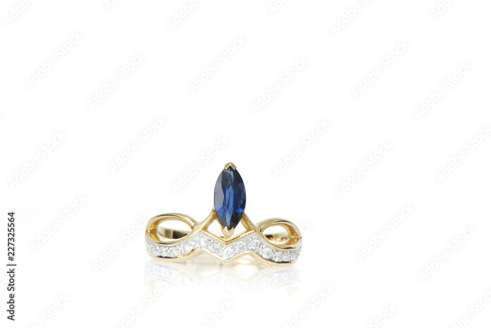 luxury jewelry on white background luxury jewelry on white background