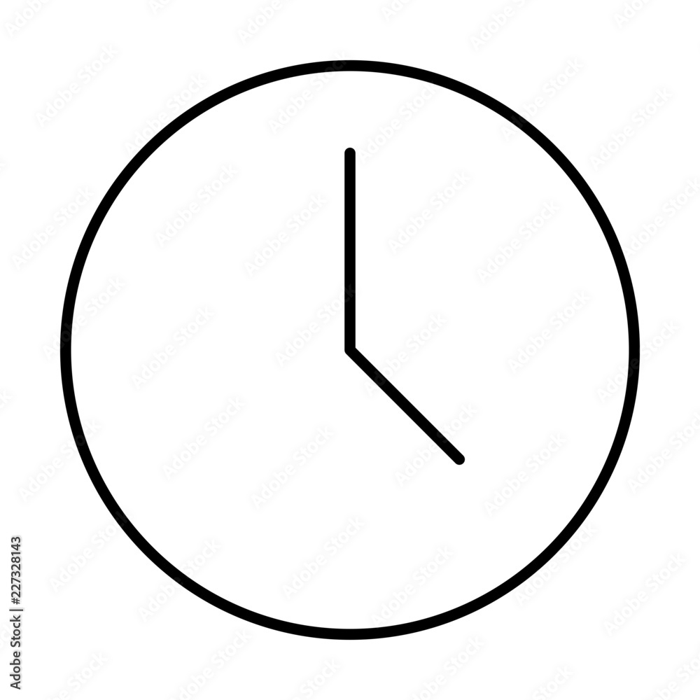 Clock Computer Interface User Program vector icon Clock Computer Interface User Program vector icon