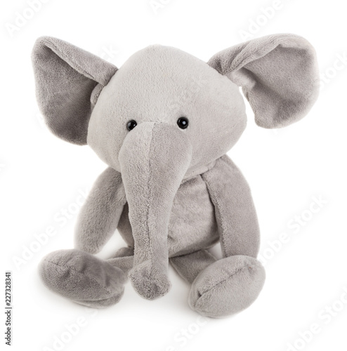 Grey toy elephant