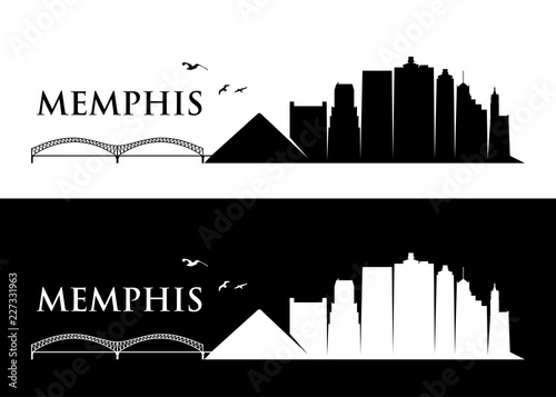 Memphis skyline - Tennessee