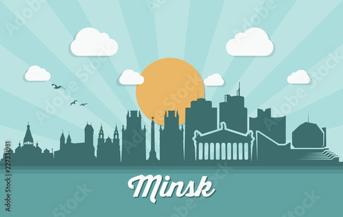 Minsk skyline