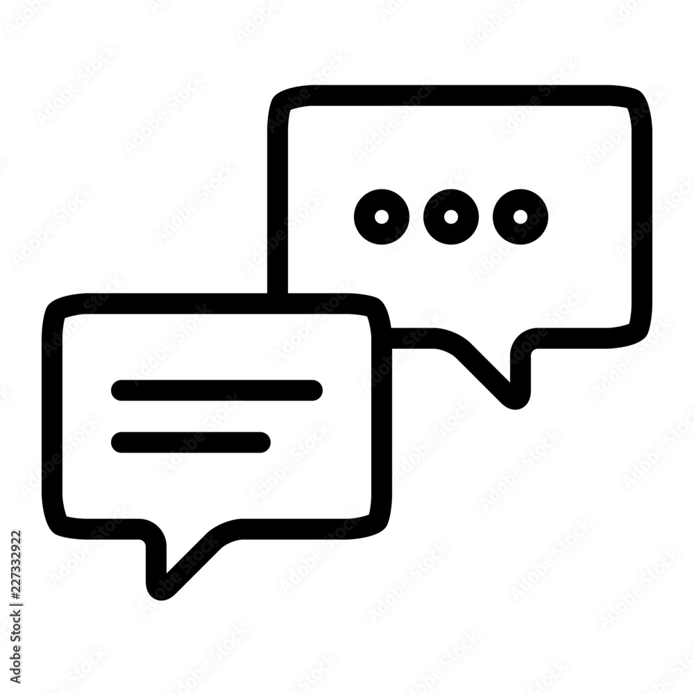 Chat Service Care Quality Business vector icon Chat Service Care Quality Business vector icon