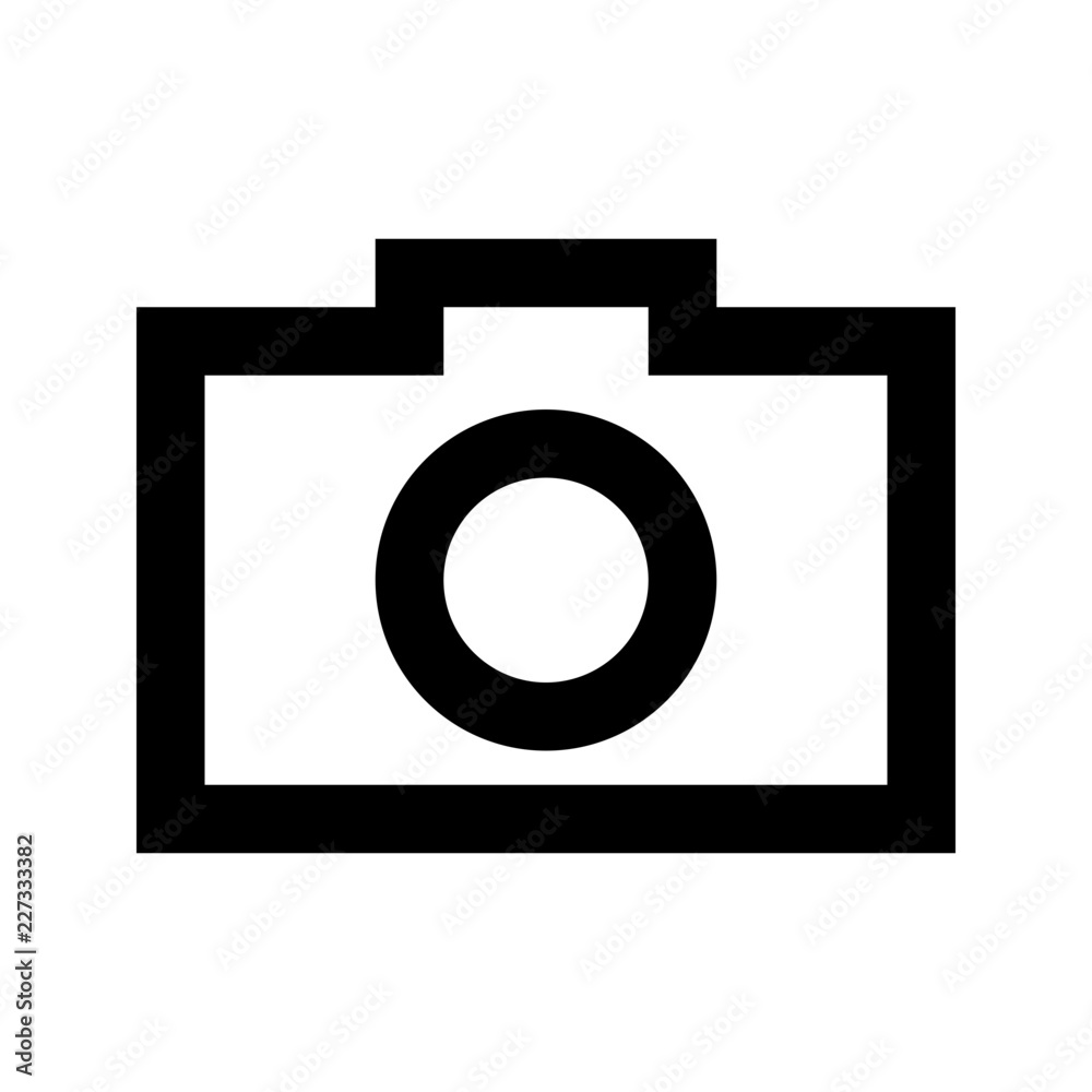 Camera Photo Multimedia Media Gui Web vector icon Camera Photo Multimedia Media Gui Web vector icon